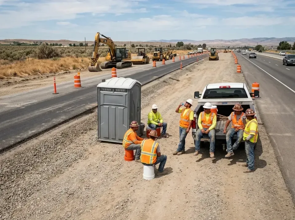 highway-road-construction-crew-007 — frequently asked questions, Porta Potty and Restroom Rentals in Point of Rocks, MD